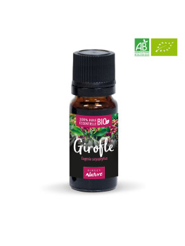 HUILE ESSENTIELLE GIROFLE 10ML Certifiée Bio