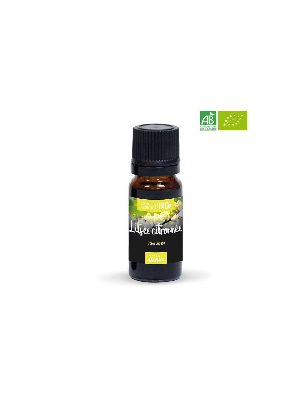 HUILE ESSENTIELLE LITSÉE CITRONNÉE 10ML Certifiée Bio