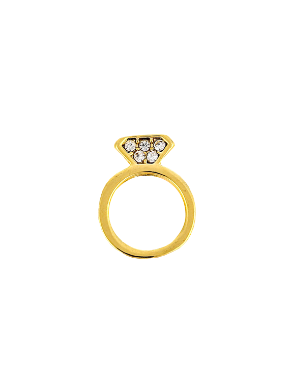 CHARM'S PLAT ROMASA EVASION BAGUE GOLD