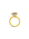 CHARM'S PLAT ROMASA EVASION BAGUE GOLD