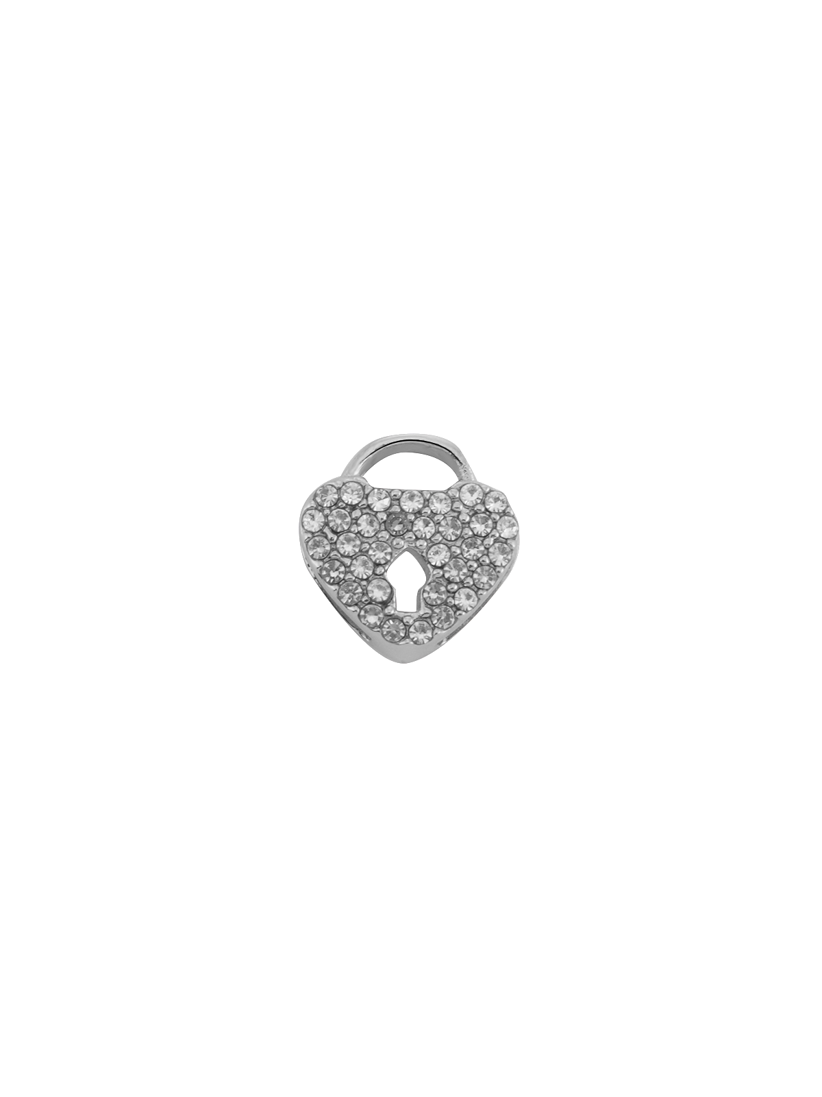 CHARM'S PLAT ROMASA EVASION COEUR CADENAS SILVER