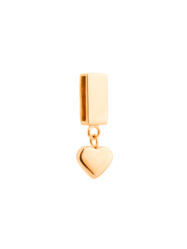 PENDENTIF PLAT ROMASA EVASION COEUR GOLD