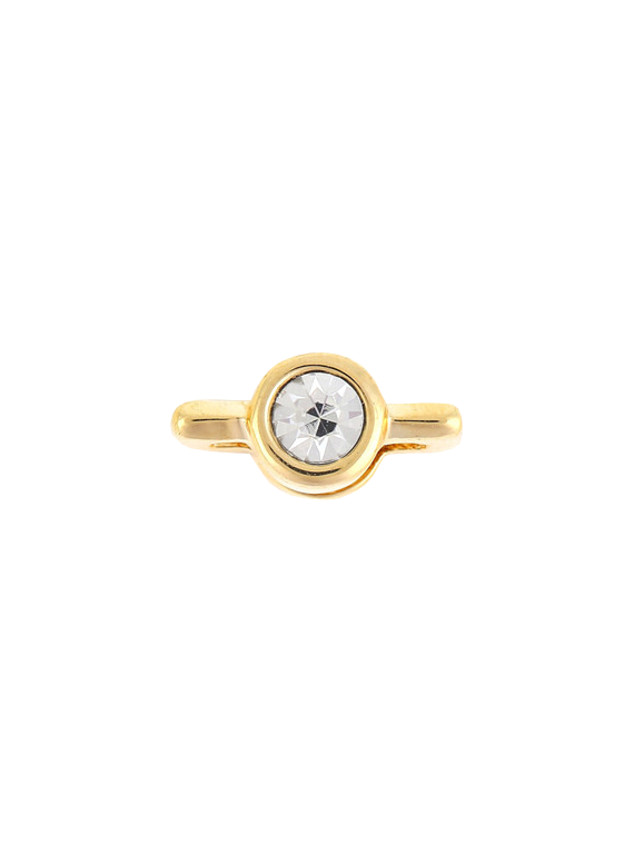 CHARM'S PLAT ROMANSA EVASION ROND STRASS GOLD