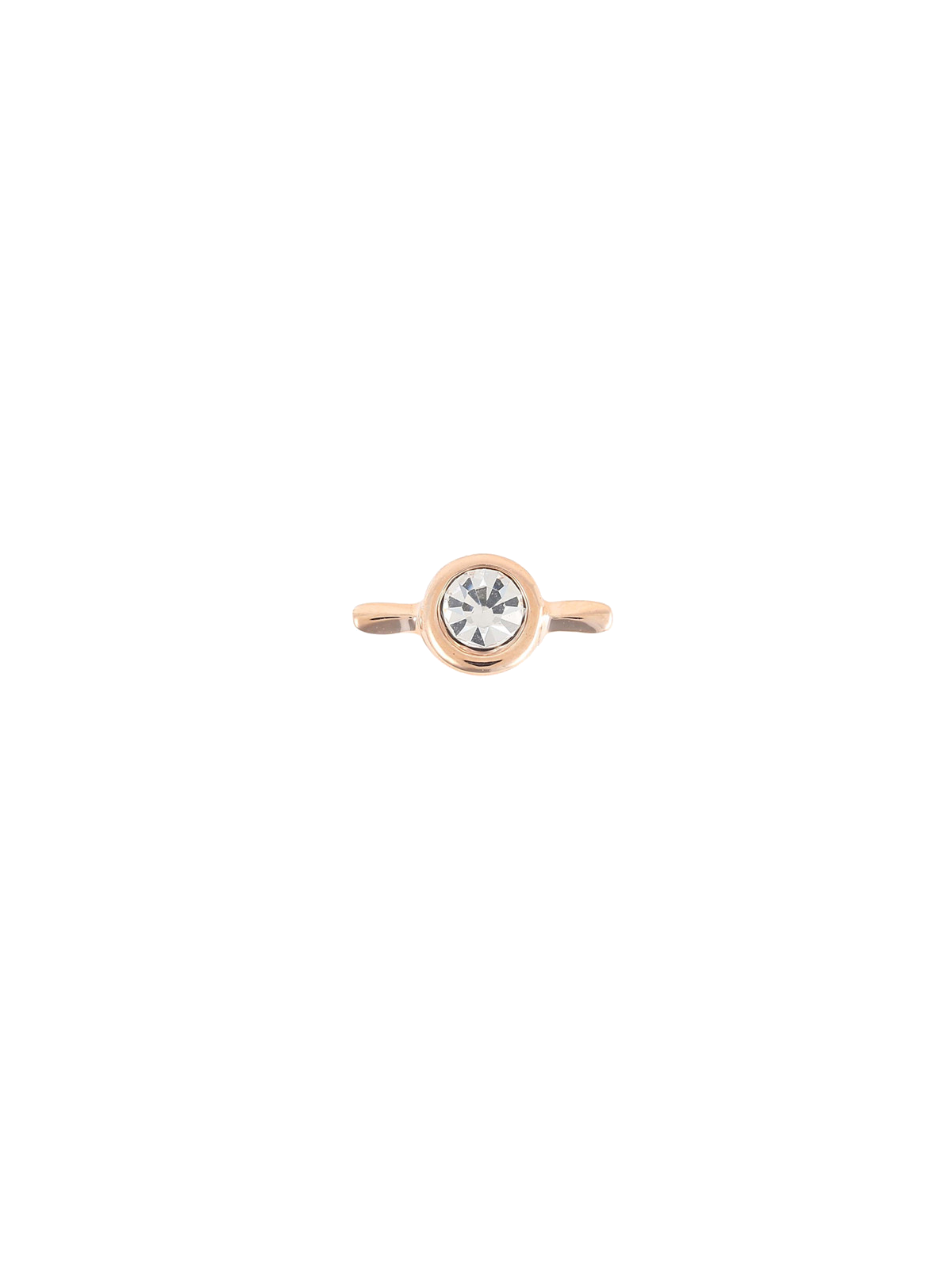 CHARM'S PLAT ROMANSA EVASION ROND STRASS ROSE