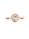 CHARM'S PLAT ROMANSA EVASION ROND STRASS ROSE