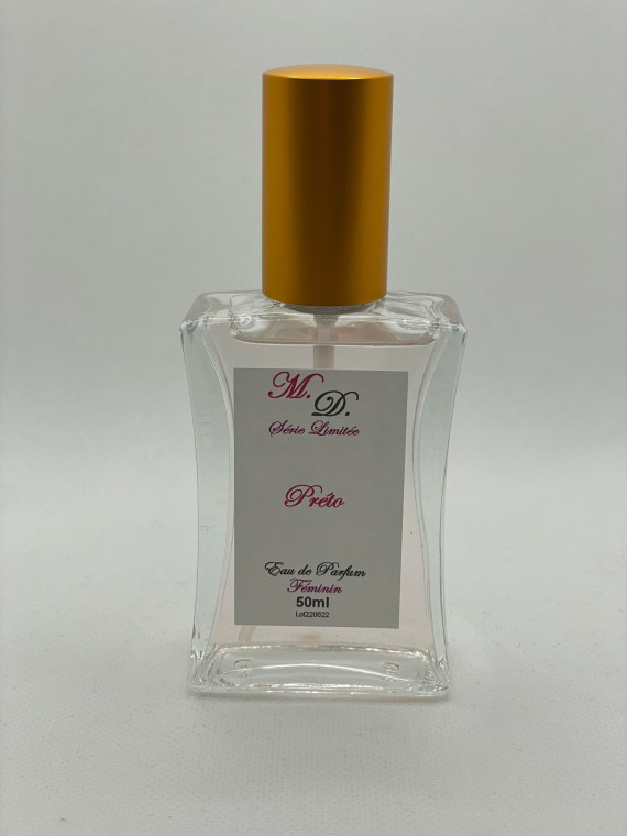 PARFUM "PRETO" ÉLÉGANCE 50ML