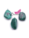 PENDENTIF PIERRE ROULEE MALACHITE