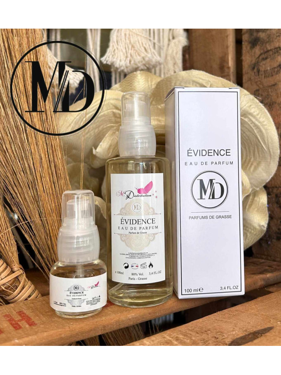 Parfums 100ml Evidence "Les essentielles"