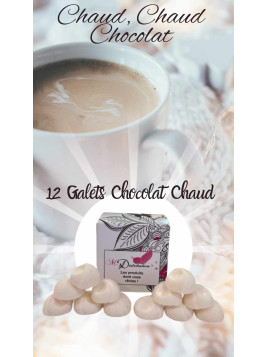 LOT DE 12 GALETS 50GR CHOCOLAT CHAUD