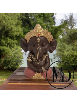 STATUE GANESH MEDITE