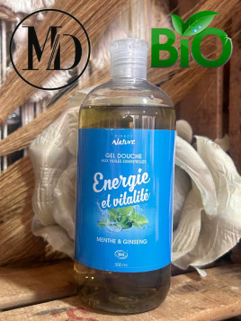 GEL DOUCHE BIO 500ML ENERGIE ET VITALITE 8€ au lieu de 13€