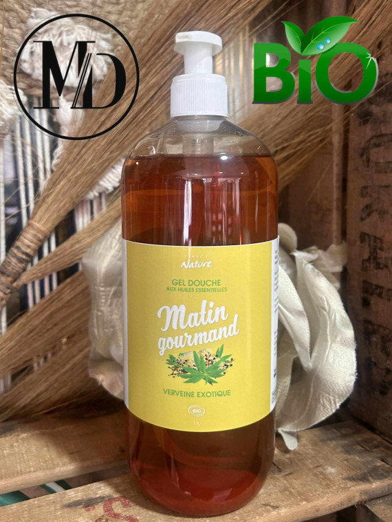 GEL DOUCHE BIO 1L MATIN GOURMAND 14€ au lieu de 19€