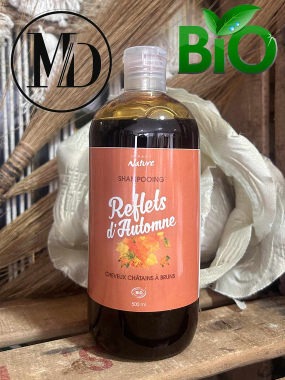 Shampooing certifié BIO 500ml Reflets d'automne