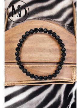 BRACELET ADULTE OBSIDIENNE