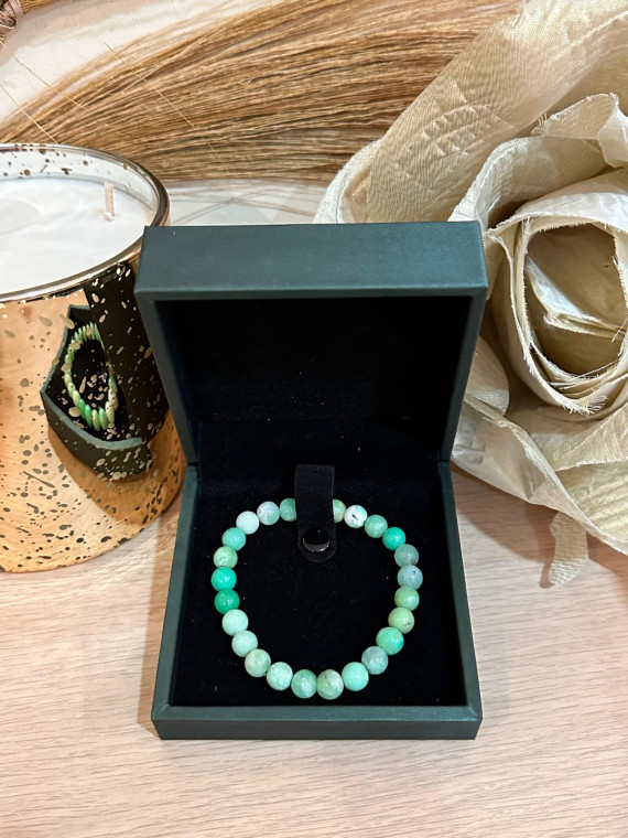 ECRIN BRACELET CHRYSOPRASE (AA+)  8MM