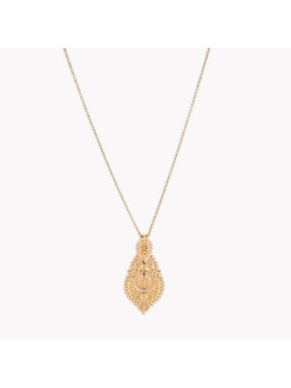 Collier semi précieux filigrane rainha moyen