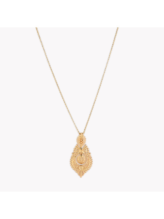 Collier semi précieux filigrane rainha petit