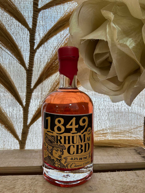 RHUM INFUSE AU CBD 50CL