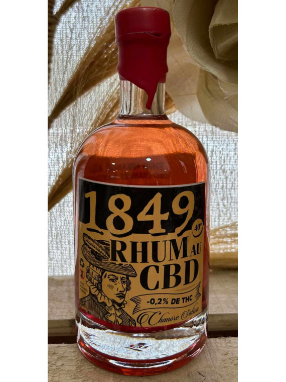 RHUM INFUSE AU CBD 50CL