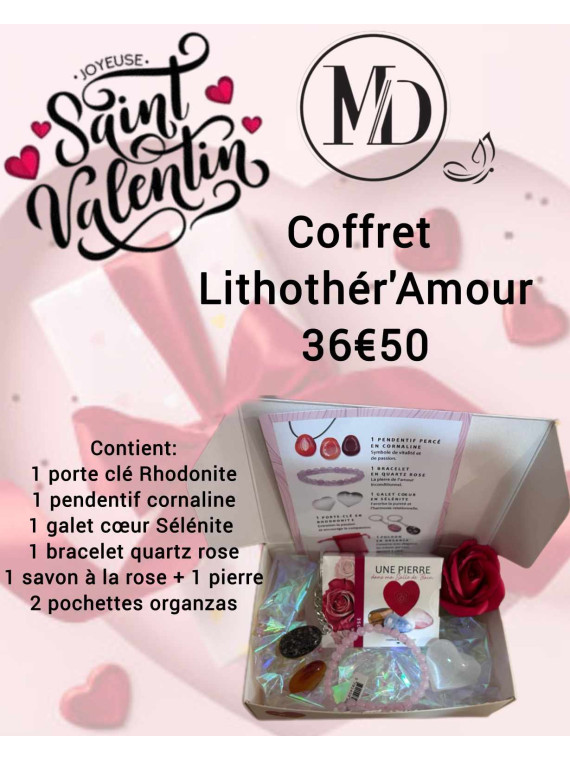 COFFRET LITHOTHER'AMOUR