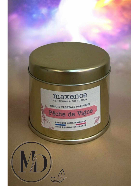 BOUGIE PARFUMÉE BOITE OR 120 Gr